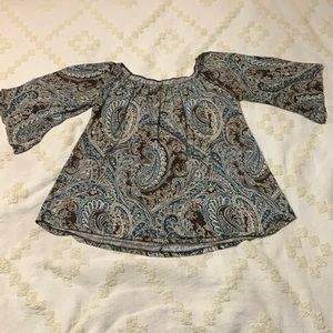 Paisley swing top